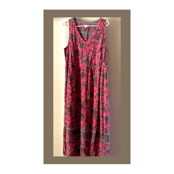 J. Jill Dresses J Jill Maxi Summer Dress Size Large Poshmark